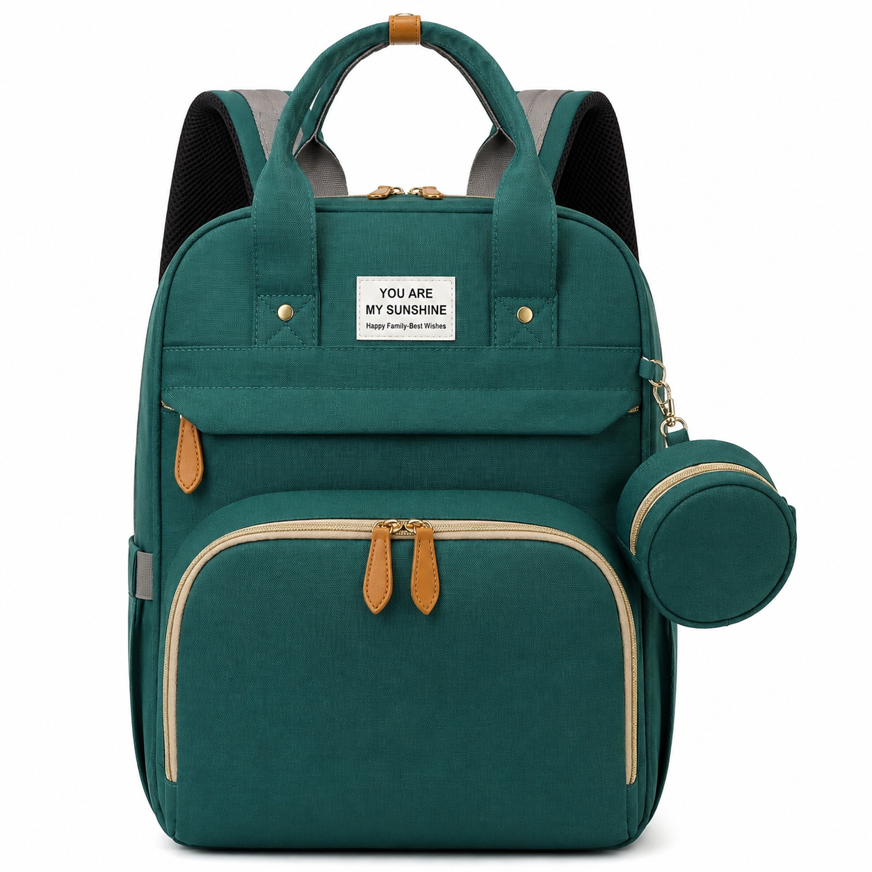Sac à Langer Convertible avec Berceau Intégré – Vert