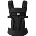 Porte-Bébé Ergonomique Noir – Confort