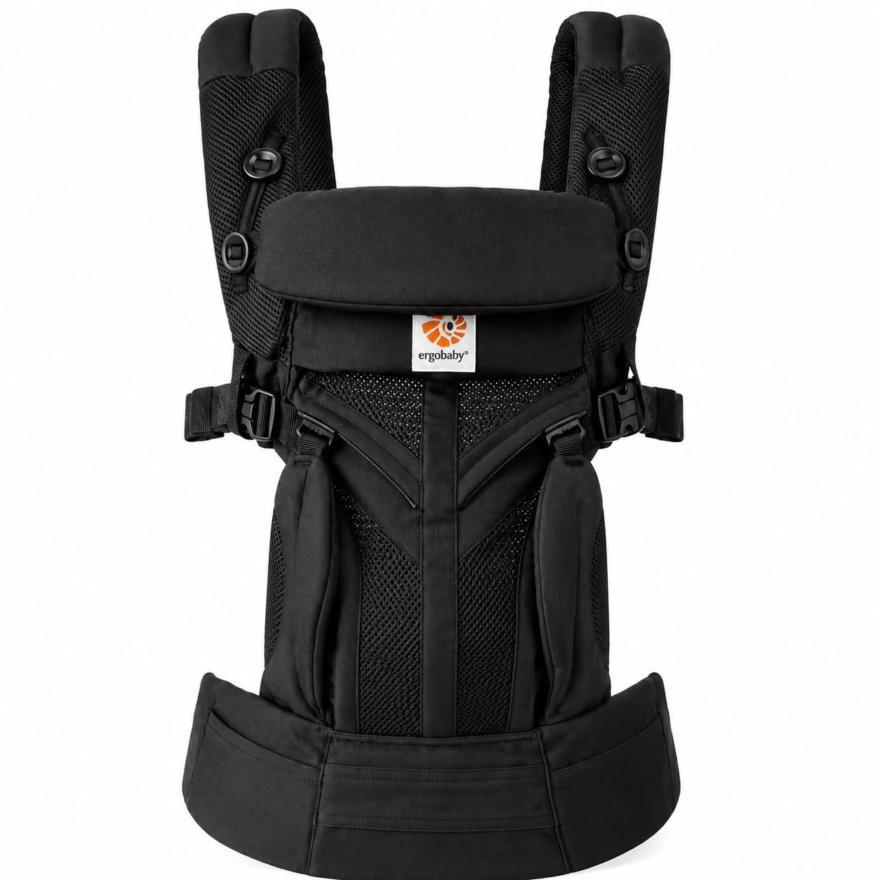 Porte-Bébé Ergonomique Noir – Confort
